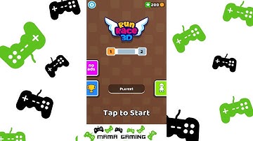 Run Race 3D | Gameplay | Commentary | iOS Android | Mama Gaming - Kidz Gaming