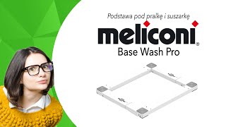Podstawa Meliconi Pod Pralkę I Suszarkę Base Wash Pro