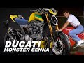 Ducati Monster SENNA: A Special Version of the Most Iconic Naked Bike #ayrtonsenna #ducati