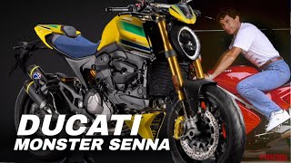 Ducati Monster SENNA: A Special Version of the Most Iconic Naked Bike #ayrtonsenna #ducati