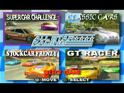 All Star Racing - PS1 (2002) - YouTube