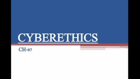 Cyberethics | Part 1 | #Class_Xth | #Computer | #IT | #Cyberethics |  by Make It Easy with Anshu