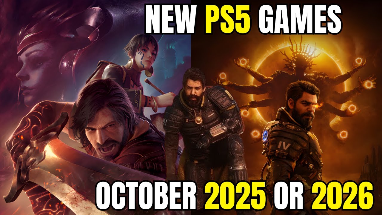 Top 10 NEW PS5 Games Coming In October 2025 and 2026 | PlayStation 5 ...