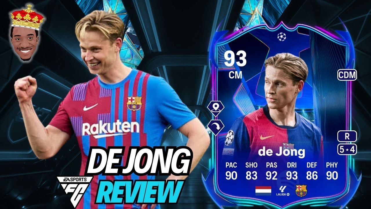 PLAYER REVIEW: RTTF FRANKIE DE JONG 💫🌟 [EA FC25 | ULTIMATE TEAM] - YouTube
