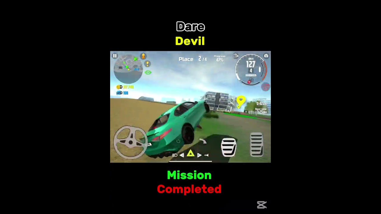 Dare Devil 😈 mission completed ft. Car simulator 2 