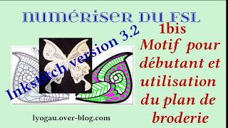 Motif FSL pour débutant avec Inkstitch 3.2