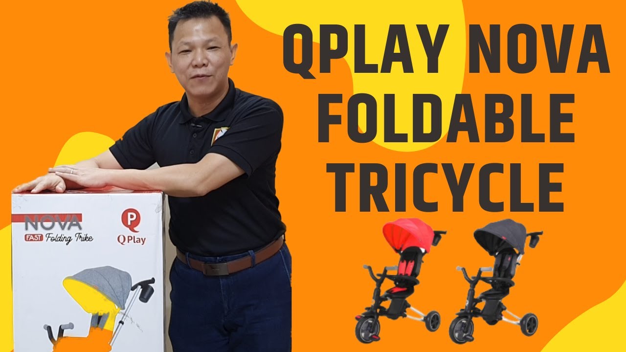 UNBOXING QPlay Nova Foldable Tricycle | LittleWhiz.com - YouTube