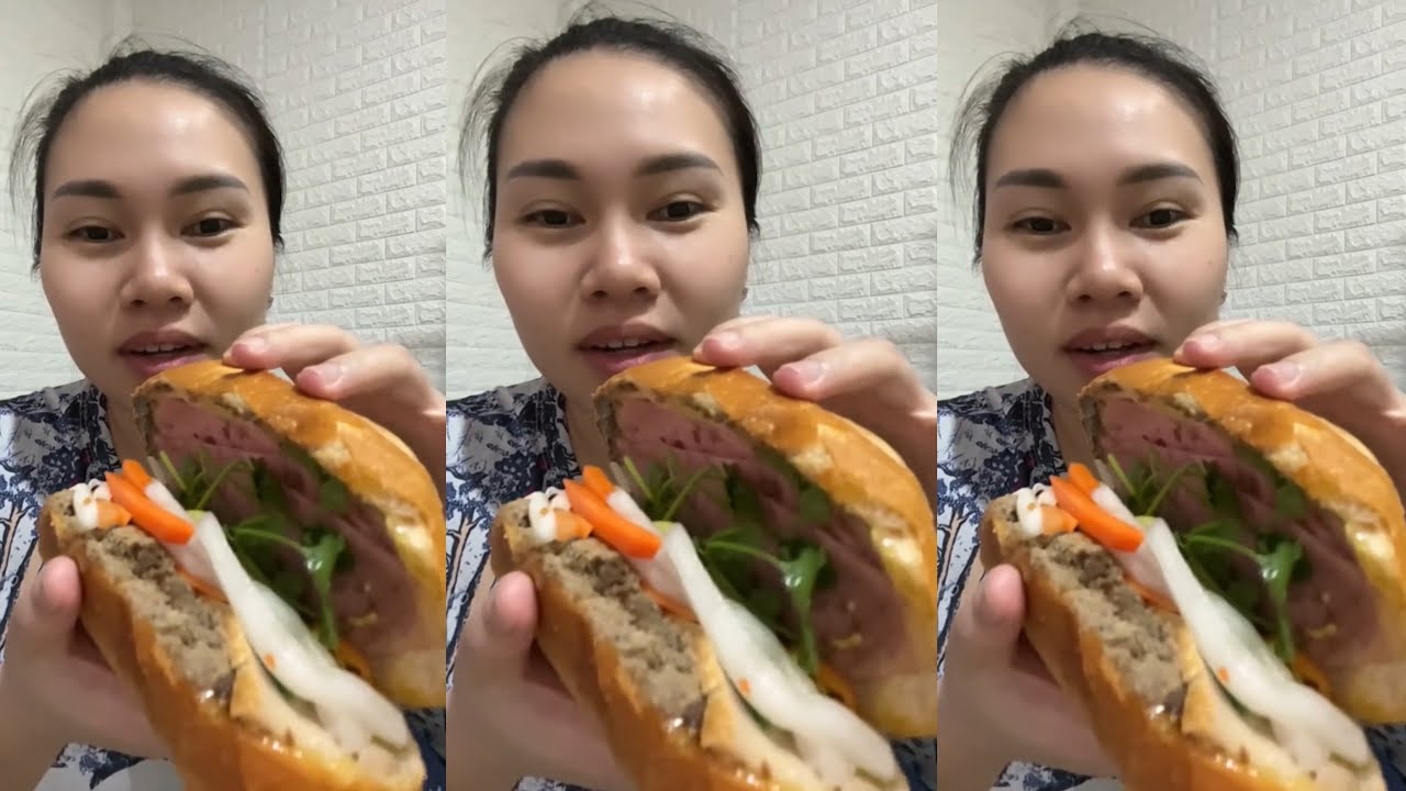 ăn bánh mì siêu patee 🤩