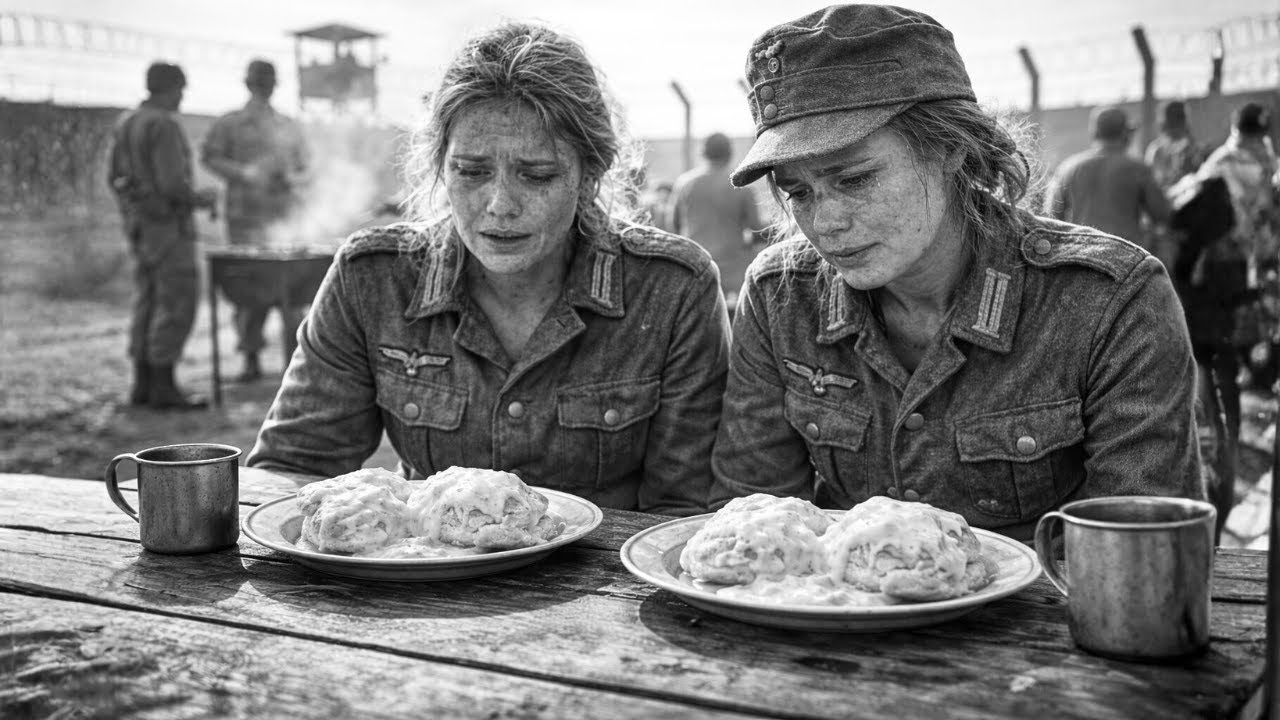 “Gravy on Bread?” – German Women POWs Break Down After American Biscuits & Gravy