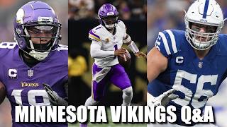 Minnesota Vikings Q&A: Jefferson Targets? Re-Sign Kyler? One Time?