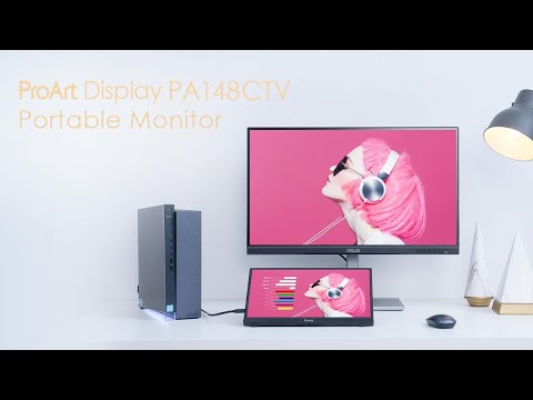 クリエーターのワークフローを効率化 | ASUS ProArt PA148CTV ポータブルプロフェッショナルモニター