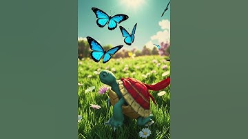 Turtle journey -- Created with Open Ai Sora