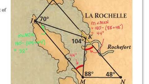 Geometry 4.3 Angle Relationships in Triangles