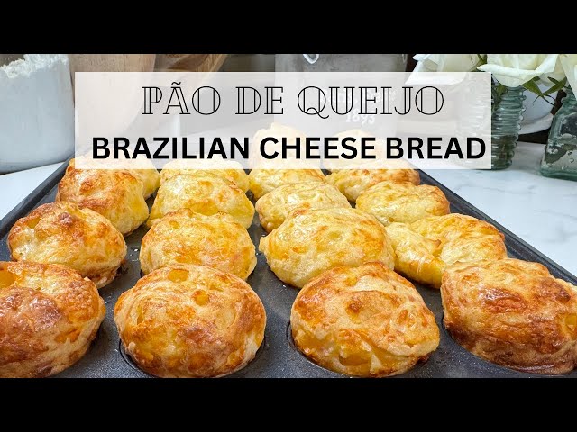 Brazilian Cheese Bread Recipe / PÃO DE QUEIJO class=