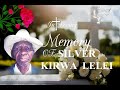 IN LOVING MEMORY OF SILVESTER KIRWA LELEI