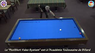 Diplôme Fédéral d&#39;Aptitude 1, DFA1 le &quot;Billard de bronze&quot; de Carambole avec le PoolShot Video System