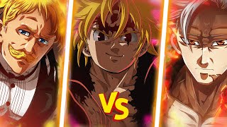 Meliodas VS. Ban VS. Escanor (NNT) | Batalha de Mestres [Part. Stain e Khaélli] // Prod: Epic Beats