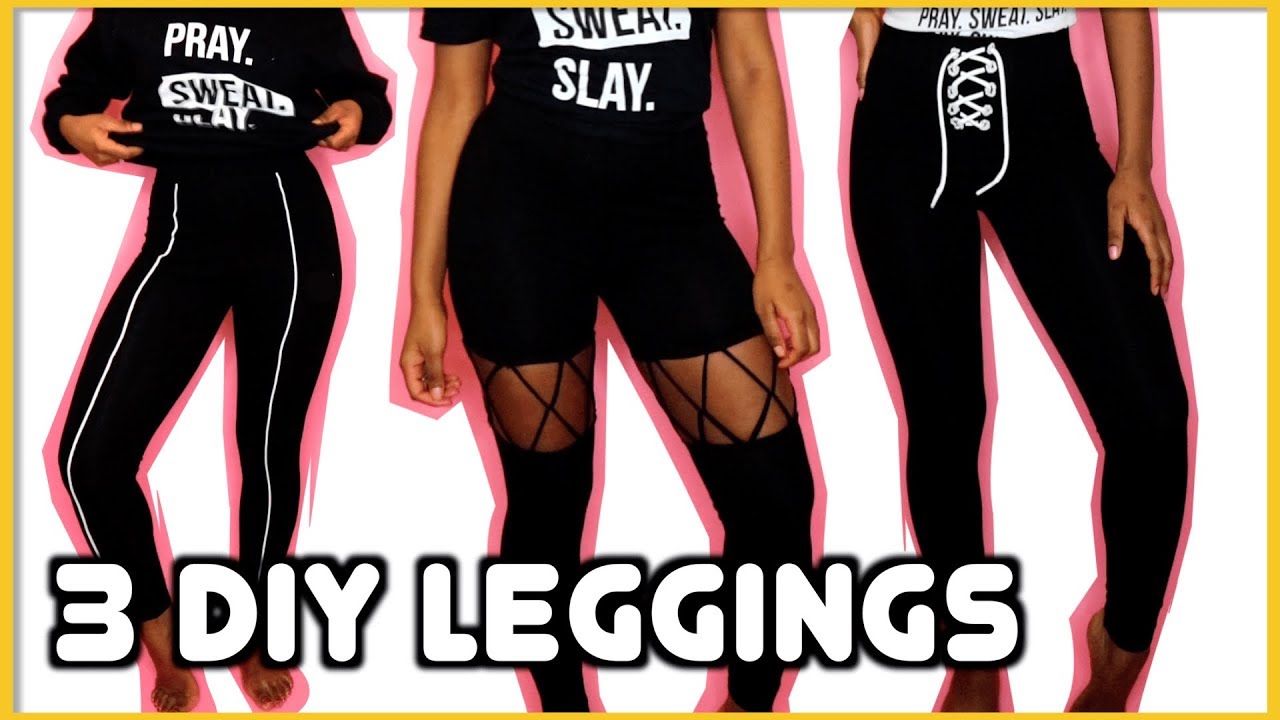 DIY Graphic Leggings - Skinned : 6 Steps (with Pictures