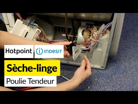 Vidéo: Comment fixer une poulie sur un sèche-linge ?