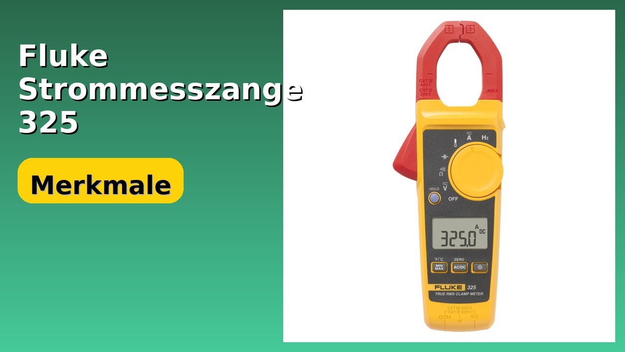 Bewertungen für Fluke Echteffektiv-Strommesszange 325 (CAT III 600V, CAT IV 300V Bewertungen für Fluke Echteffektiv-Strommesszange 325 (CAT III 600V, CAT IV 300V