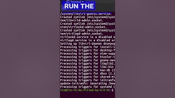 How to create a virtual machine, and how to recover data from a KVM virtual machine disk #shorts