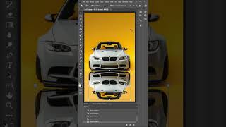 Realistic Reflections in Photoshop: Easy Steps for Beginners #shorts