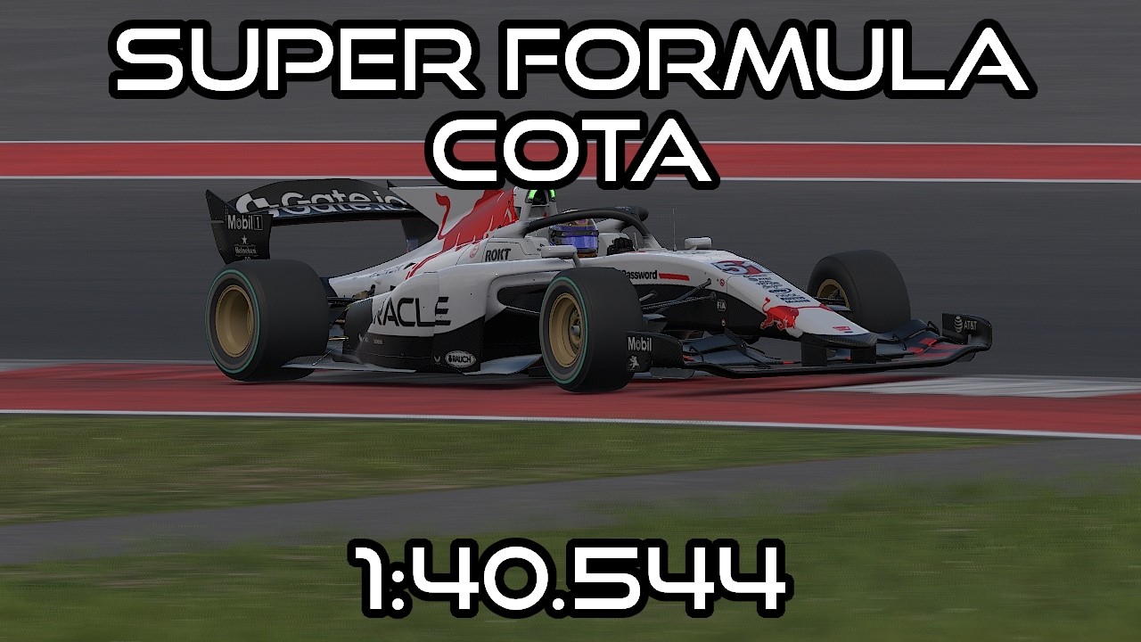 iRacing SF23 26S1 - Week 11: Circuit of the Americas Hotlap
