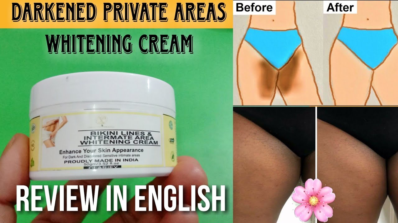 Bikini lines & intimate area whitening cream | review | How To Lighten