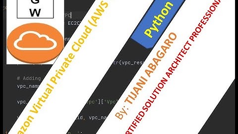 VIDEO06 - INTERNET GATEWAY CREATION & ATTACHING TO THE AWS VIRTUAL PRIVATE CLOUD (AWS VPC) IN PYTHON