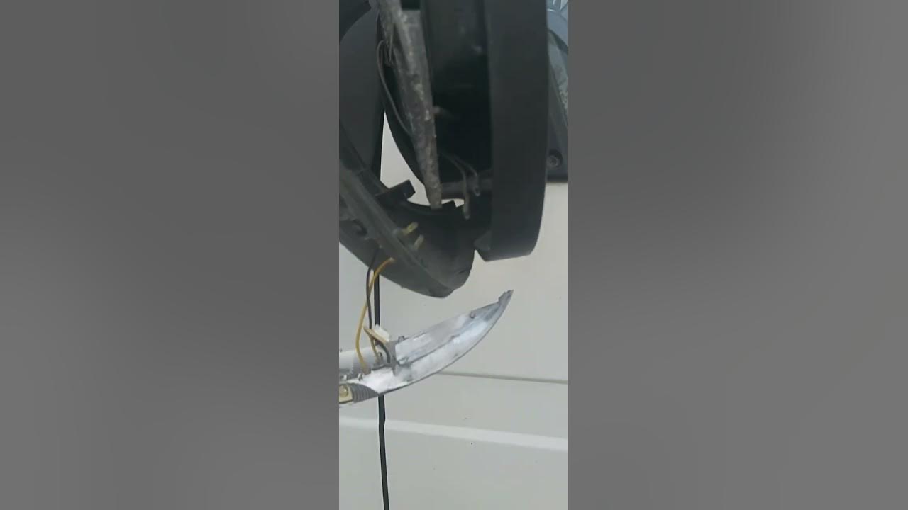 Как быстро поменять повторитель поворота на боковом зеркале газель ...
