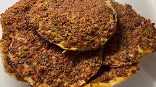 Easy turkish Lahmacun Recipe😋 | ramadan recipe☪️ | delicious and popular street food