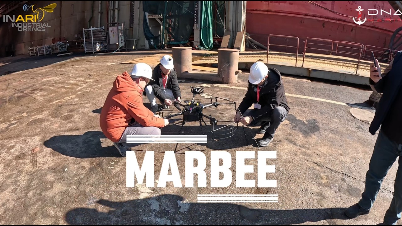 MARBEE – Industrial NDT Inspection Drone | Couplant-Free UT