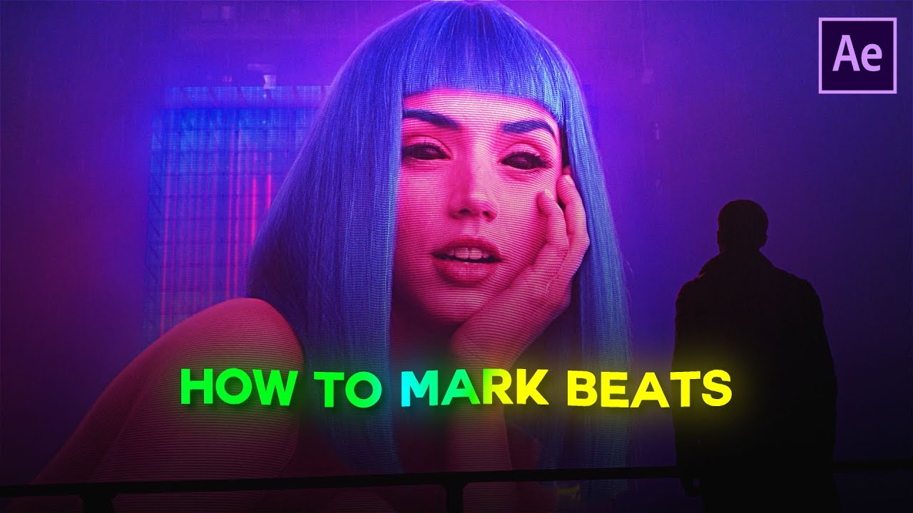 How to Mark The Audio Beats ; After Effects