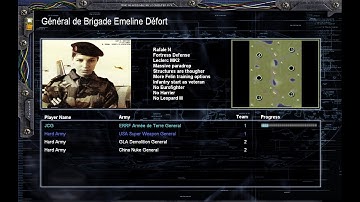 CnC Europe Mod: Armée de Terre & USA Superweapon Generals vs Nuke & Demolitions Generals