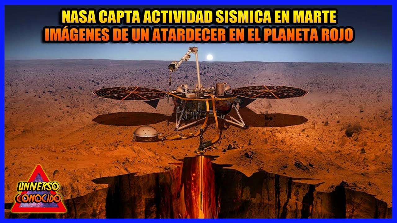 MARTE: IMÁGENES INÉDITAS Y TERREMOTOS CAPTADOS POR EL INSIGHT DE LA