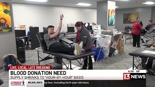 Severe weather across country puts pressure on southern Arizona blood banks