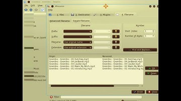 Renaming Files with KRename