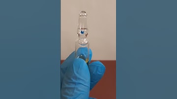 Opening GLASS AMPULE with DOT