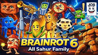 Brainrot Anime Opening 6 feat  SAHUR FAMILY Official Video #brainrotanime #viralvideo
