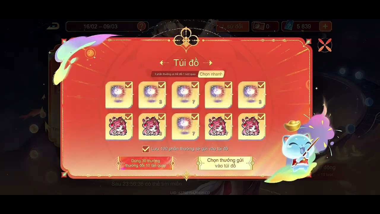 Săn Điêu Thuyền Nhật Nguyệt Thánh Linh