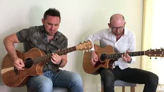 Vignette de la vidéo "Moondance - Van Morrisson Cover - Guitar Brothers"