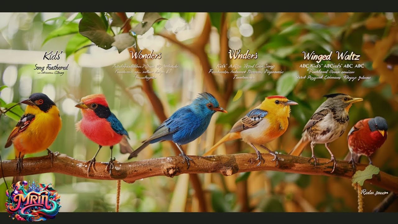 Winged Wonders Waltz - Kids' ABC Song Feathered Fantasy