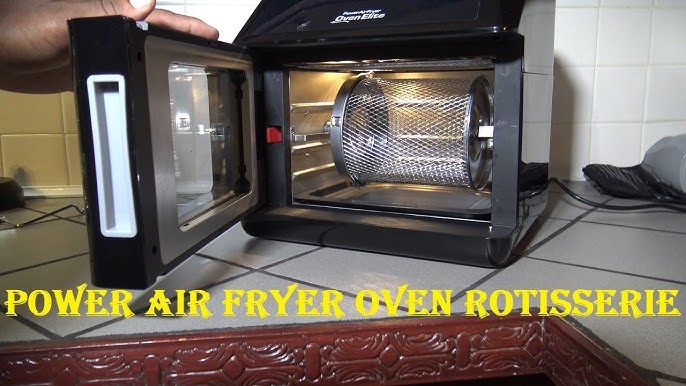 POWER AIRFRYER PRO PLUS ROTATING BASKET TUTORIAL 