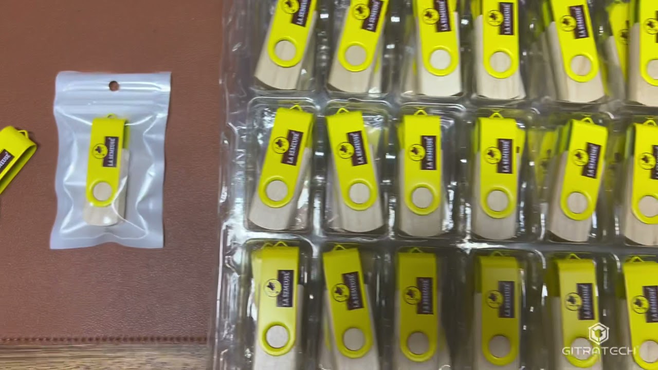 Wood Maple USB Flash Drive