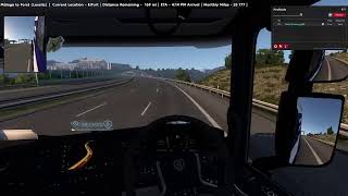 ETS2 Testing OBS Broadcast