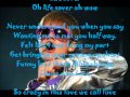 Justin bieber ft miley cyrus  overboard lyrics on screen