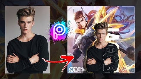 Mobile Legends Avatar Poster Edit In PicsArt Tagalog Tutorial