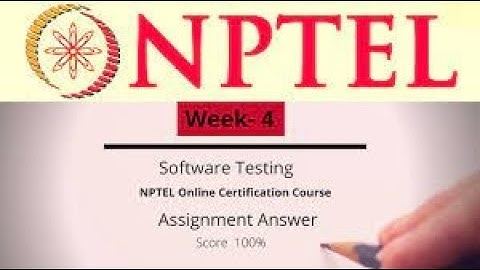 Software Testing  | Week 2 Quiz | Assignment 2 Solution | NPTEL | SWAYAM 2023