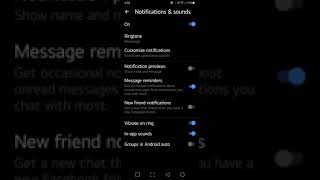 Adjust Messenger Chats notification sound screenshot 2