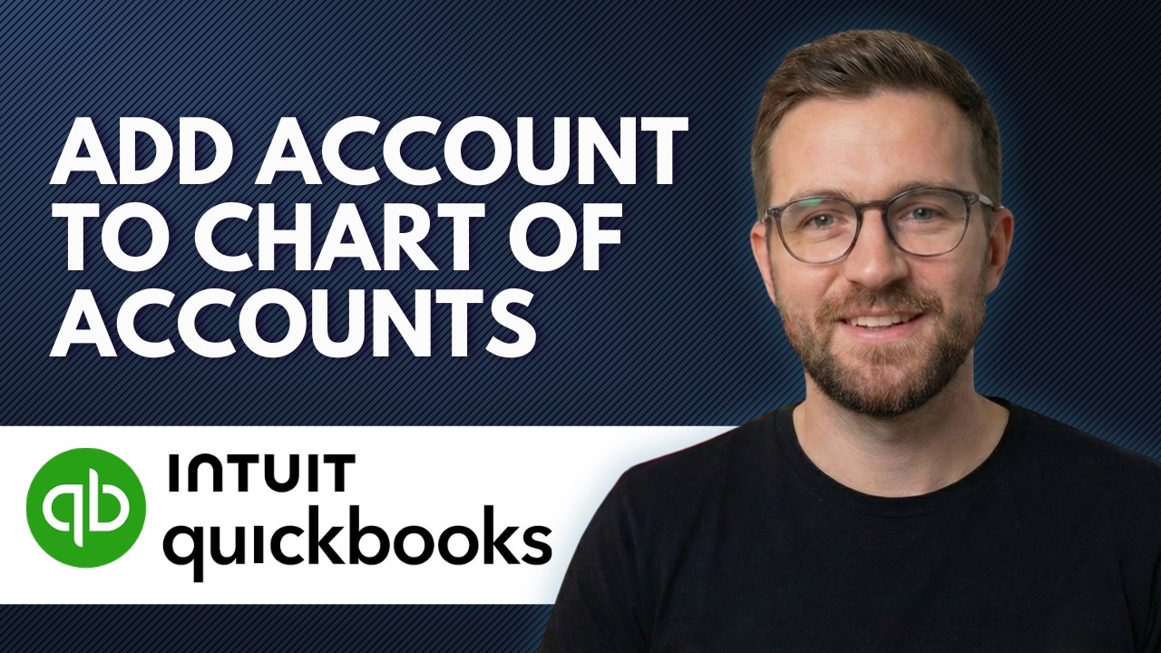 How to manually add an account to your chart of accounts in QuickBooks ...